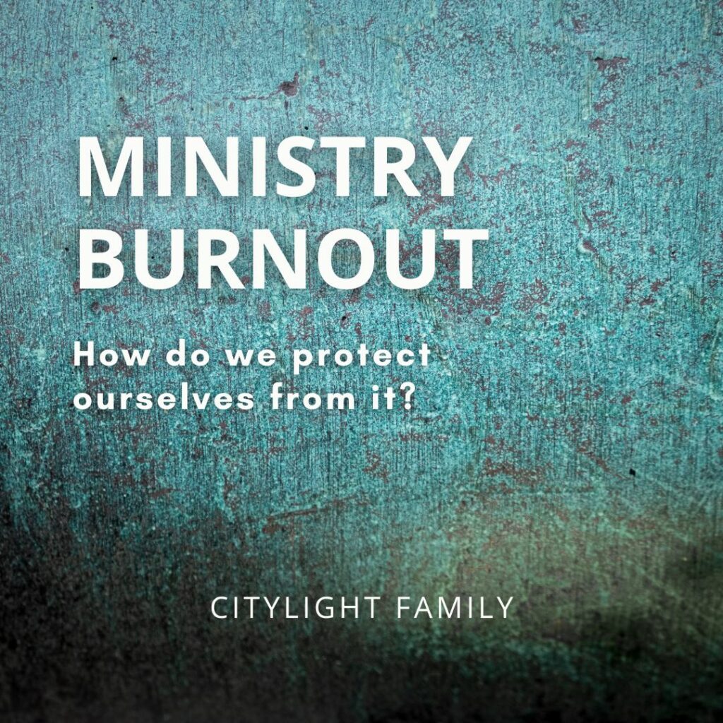 How do we protect ourselves from ministry burnout